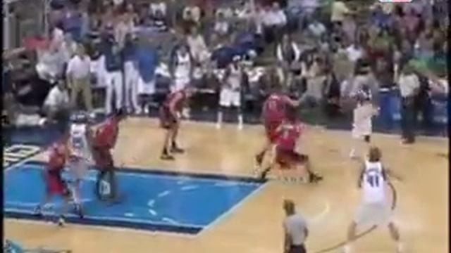 Dirk Nowitzki hits 4 threes in 101 seconds смотреть онлайн