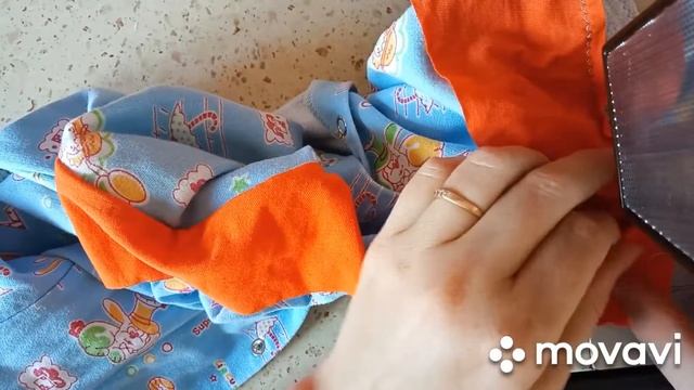 Переделка пижамы, если стало мало, короткие штанишки, вместо заплатки смотреть онлайн
