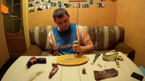 Собираем ручку удочки для блеснения часть 1