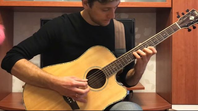 ИНТЕРЕСНАЯ МЕЛОДИЯ НА АКУСТИЧЕСКОЙ ГИТАРЕ // Interesting melody on acoustic guitar смотреть онлайн