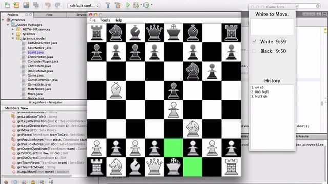 Java Chess App - The Wonders of SVN смотреть онлайн
