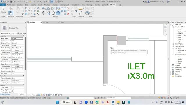 How to convert Architectural Plan into Structure | AutoCAD to Revit Structure смотреть онлайн