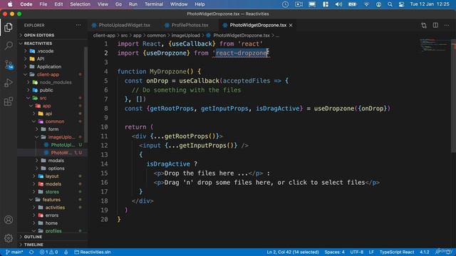 200 - Adding a Dropzone смотреть онлайн