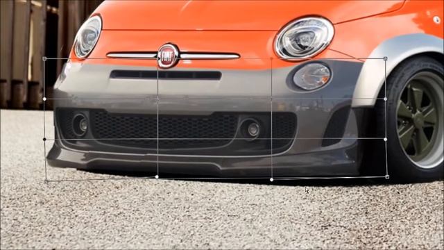 Virtual Tuning Fiat 500 Photoshop смотреть онлайн