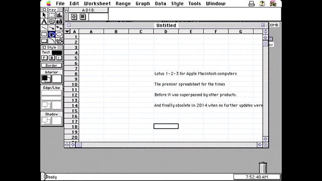 Apple Macintosh - Lotus 1-2-3 смотреть онлайн