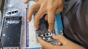 Замена экрана  Galaxy S10 Plus - LCD Screen Replacement  Rebuild broken phone[1080p60]
