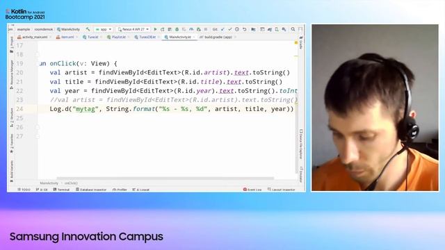 Работа с БД с помощью библиотеки Room смотреть онлайн