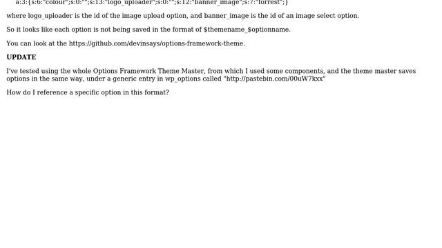 Wordpress: Options Framework not saving options correctly (2 Solutions!!) смотреть онлайн
