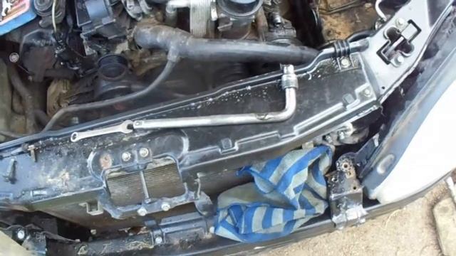 снятие ГУР на Mercedes W220 смотреть онлайн