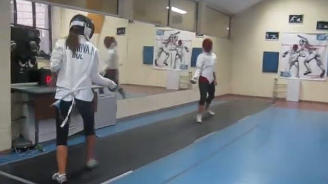 Elena Ivanova fencing part 3 смотреть онлайн