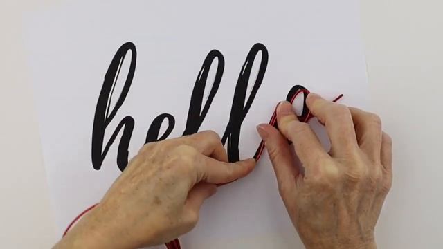 DIY Wire Wall Art // Home Decor Tutorial смотреть онлайн