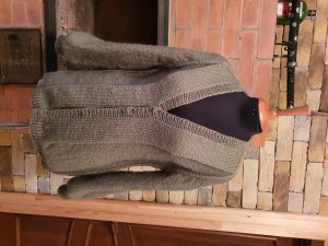 МК. Ч 3. Кардиган с плечом погон.