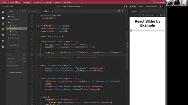 useRef: React Slider by Example смотреть онлайн