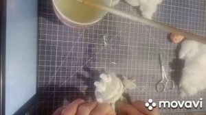 Ватная игрушка Мальвина. Как я делала пальчики.