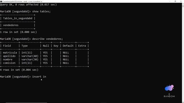 Crear Base de Datos en MYSQL apartir de consola смотреть онлайн
