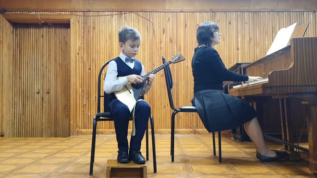Певцов Андрей (1 возрастная категория) - Д. Обер "Тамбурин" (2.20) смотреть онлайн