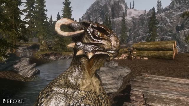 Skyrim Mod Spotlight: Brutish Argonian Male смотреть онлайн