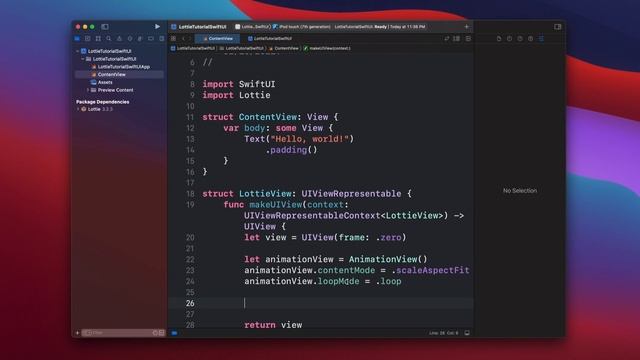 2# Implementing Lottie Animation in SwiftUI | Introduction to Lottie Animations for Developers смотреть онлайн
