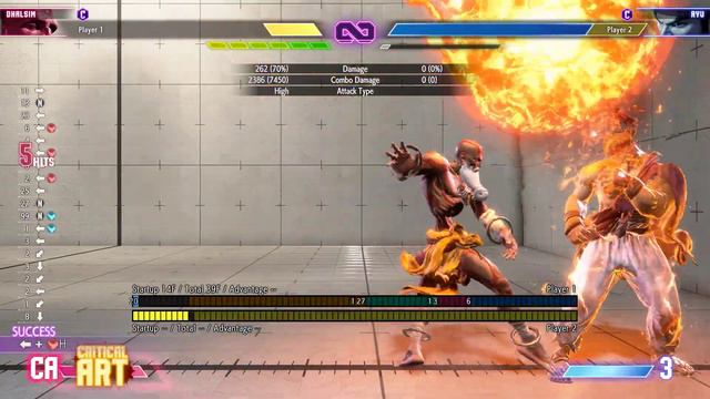Dhalsim Stun Combo 62% - Street Fighter 6 смотреть онлайн