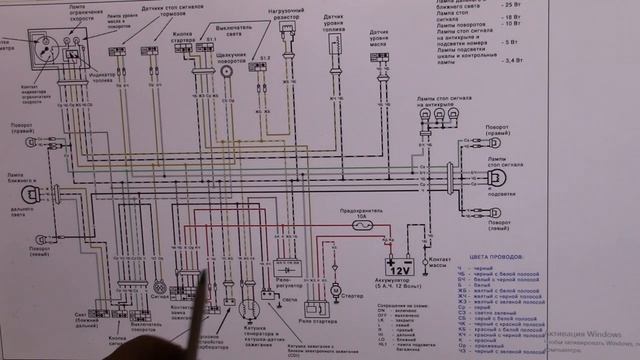 Разбираемся в проводке SUZUKI Sepia Address