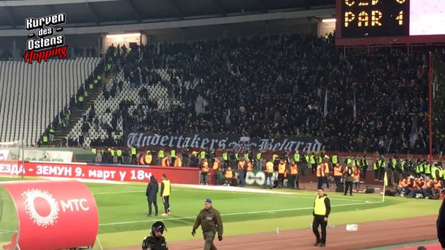 Crvena Zvezda 1:1 FK Partizan 02.03.2019 | Choreos, Pyroshows & Support смотреть онлайн