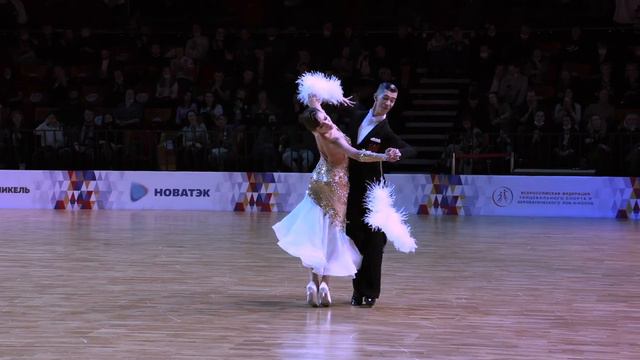 SlowFox Ivan Reshetnikov - Elizaveta Kharinova Russian Championship Amateur Standard 2021 смотреть онлайн