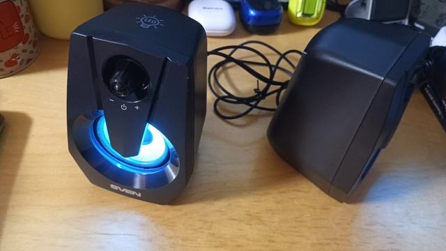 Бюджетный гейминг возможен? Акустическая система 2.0 SVEN 370 чёрный / USB / 6 Вт / подсветка смотреть онлайн