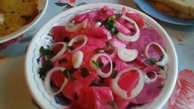 Квашенная капуста по гурийски со свеклой смотреть онлайн