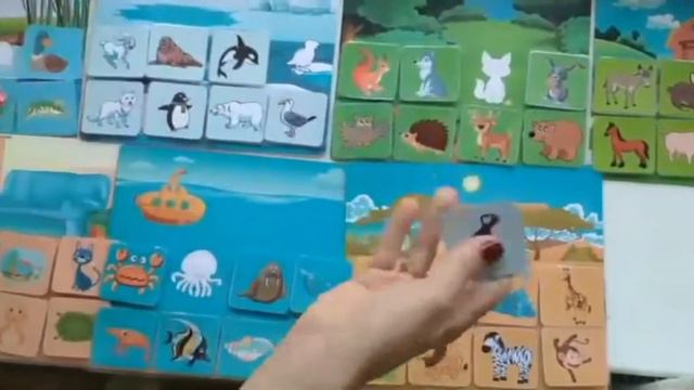 Игровое ЛОТО на липучках «ЖИВОТНЫЙ МИР» смотреть онлайн