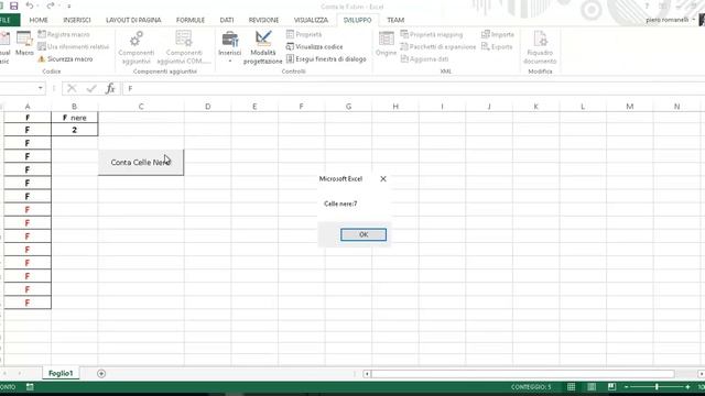 Contare Celle in Excel 2013 in base al colore del Font смотреть онлайн