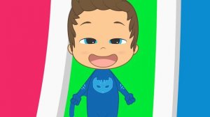 CINCO BEBÉS 🦸 Superhéroes pijama en Toboganes