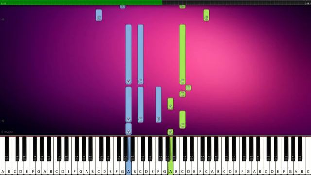 Doki Doki Literature Club OST - Your Reality - EASY PIANO TUTORIAL смотреть онлайн