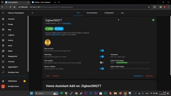 Add Zigbee2MQTT in Home assistant! Sonoff Zigbee 3.0 USB Dongle Plus Zigbee2MQTT