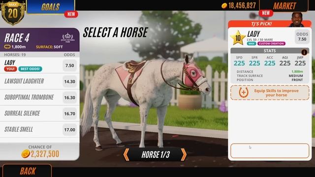 Using GENETICS to breed my FAVOURITE coat patterns on Rival Stars Horse Racing... смотреть онлайн