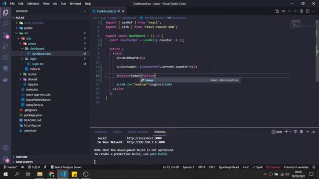 Curso de react: Aula 11 - Usando o useRef com objetos simples смотреть онлайн