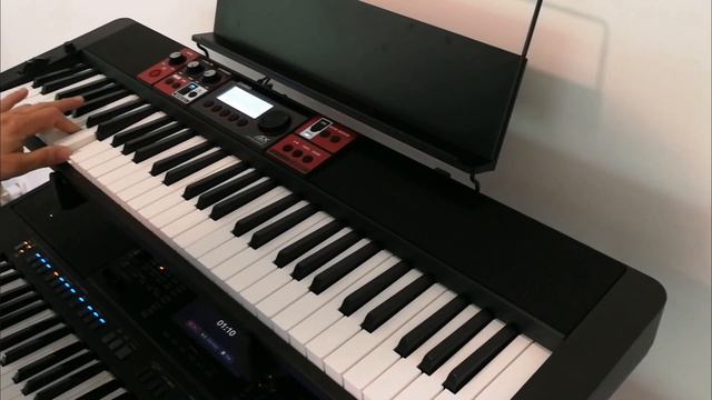 Casio CT-S1000V Challenge - In The Sky - Casio keyboard vocal synthesis смотреть онлайн