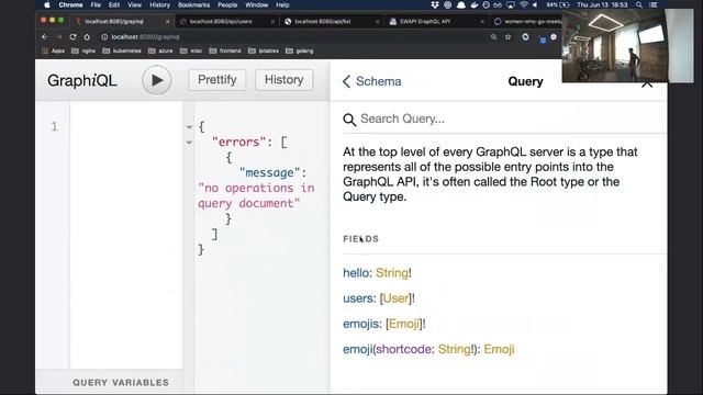 Using GraphQL to write awesome golang APIs смотреть онлайн