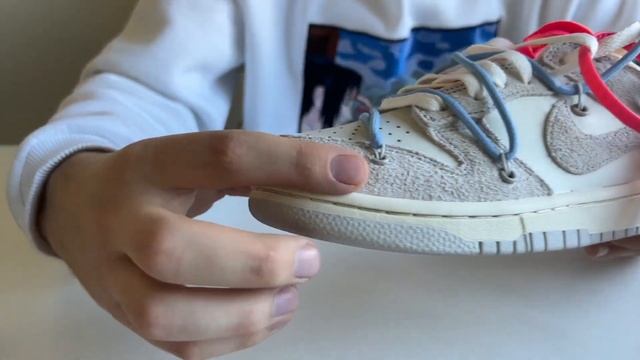 Обзор лучшей копии Nike x Off White Dunk Lot 38 смотреть онлайн