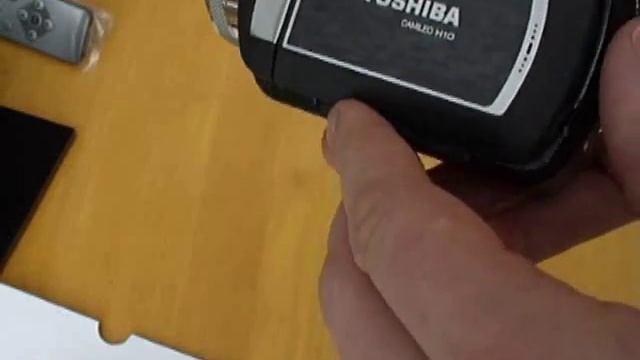 Toshiba Camileo H10 unboxed смотреть онлайн