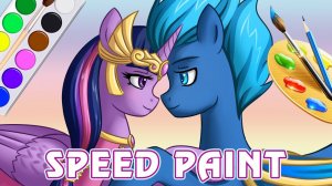 Покраска рисунка (SAI) и ответы на вопросы зрителей