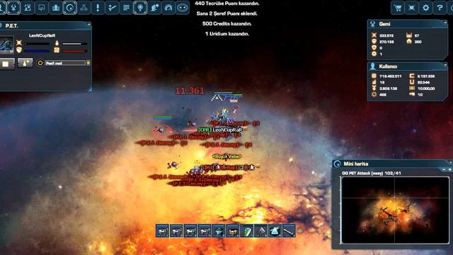Darkorbit Galaxy Gate (GG) P.E.T Attack Easy HD смотреть онлайн