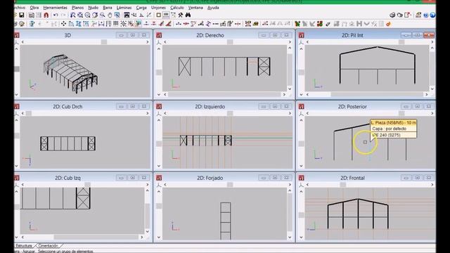 Introducción A CYPE 3D - Nave Industrial