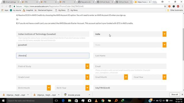 aws account with github student pack link смотреть онлайн