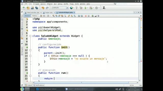 Clase 17 Taller de Yii Framework смотреть онлайн