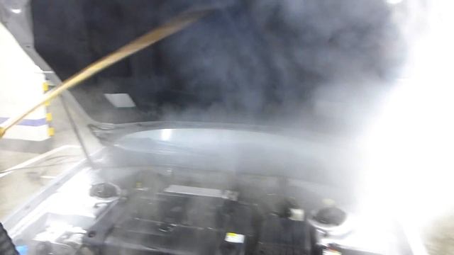 Мойка двигателя паром в труднодоступных местах смотреть онлайн