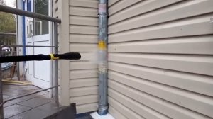 мойка фасада аппаратом высокого давления (АВД) KARCHER RENT