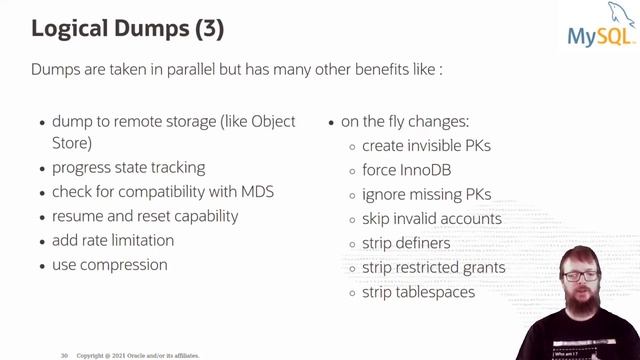 Frédéric Descamps - Oracle - MySQL Shell for DBAs - Percona Live 2021 смотреть онлайн