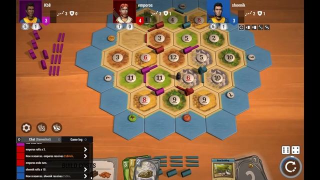 Catan Universe Fast Gameplay 2 - Ore Strategy смотреть онлайн