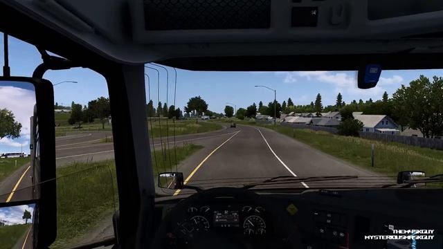 American Truck Simulator - Volvo VNL - Newport to Eugene смотреть онлайн