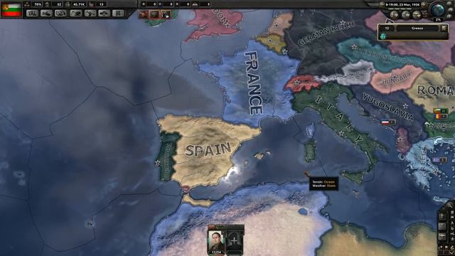 Let's play Hearts of Iron IV - Bulgaria: Part 2 The Spanish Civil War смотреть онлайн